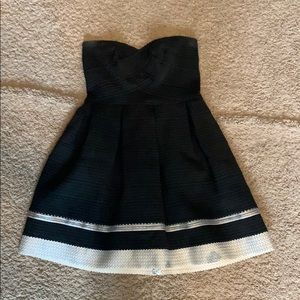 Pretty black and silver dress